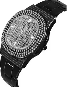 Montre de sport de luxe pour homme en acier inoxydable avec bracelet en cuir, mouvement mécanique, résistante à l'eau, ajustement confortable, indienne - Product Image 2