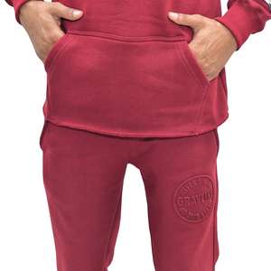 Sweats à capuche Homme Bio 100% Coton 3D Emboss Hoodies Graphique Personnalisé Logo Gaufré Ourlet Brut Hoodies Prix Raisonnable Service OEM - Product Image 4