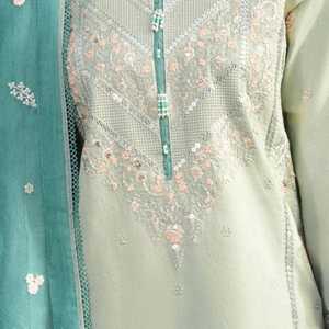 Listo para usar Salwar Kameez indio-pakistaní con elegante Camiseta de manga larga y parte inferior a juego para uso en la Oficina y la calle - Product Image 4