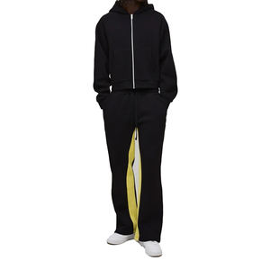 Oversized Tracksuit Kitted Custom <b>Embroidery</b> Logo Long Sleeve Polyester High Quality Ladies Tracksuits Hoodies Two Piece <b>Sets</b> - Product Image 5