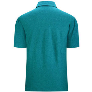 Vente flash : T-shirt polo en jersey de haute qualité pour homme, avec logo personnalisé, pour le golf et les sports, en grande taille, à prix avantageux - Product Image 5