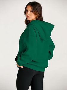 Moda reina mujeres sudaderas con capucha de gran tamaño sudaderas de lana otoño moda 2025 pulóver suéteres ropa de invierno - Product Image 4