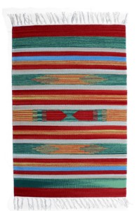 Tapis de sol en coton moderne tissé, antidérapant, fait à la main, lavable, pour la maison et les voyages - Product Image 2