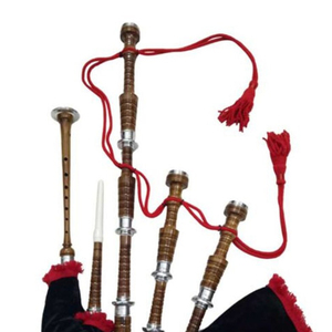 Encuentra un icono similar, gaita de palisandro de tartán Wallace hecha a medida, precio al por mayor, gaita de aprendizaje de palisandro para principiantes hecha a mano - Product Image 4