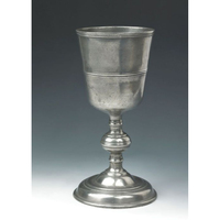 Calice de Luxe en Argent avec Intérieur Doré, Style Religieux Haut de Gamme, Gobelet en Laiton Fait Main 500-1000ml, Décoration de Cérémonie, Verre à Vin