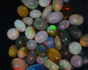 Natural Ethiopian Opal Gemstone Handmade Faceted Cut Jewelry Making and Findings Accessories Components Loose Stone - Product Image 4