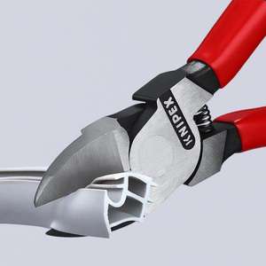 Cortador Diagonal Knipex con Cabeza Pulida para Plásticos, Mango Recubierto, Herramienta de Corte y Conformado - Product Image 2