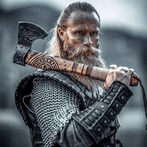 ใบมีดคู่เหล็กดามัสกัสพร้อมด้ามจับออกแบบได้ตามต้องการสำหรับการตั้งแคมป์ล่าสัตว์ - Product Image 2