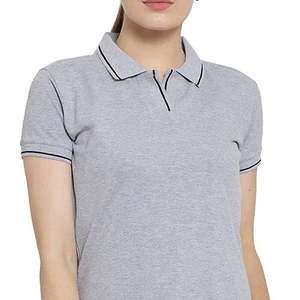 Camiseta de Golf Casual de Punto Transpirable de Primera Calidad para Mujer con Logotipo Personalizado para Uso Comercial y Deportivo - Product Image 6