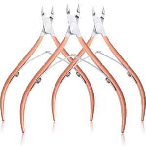 Coupe-cuticules professionnel en acier inoxydable avec poignée confortable, ouverture large, coupe précise et durable pour les doigts - Product Image 5