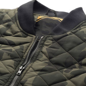 Nuevo Camo Bomber Winter Chaqueta de bombardero de alta calidad Chaqueta de invierno Bomber hecha a medida Chaqueta de invierno para hombre - Product Image 3