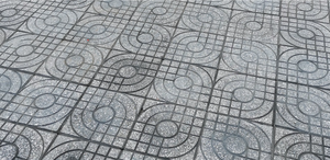 Azulejos de pavimentación de terrazo con estilo duradero para supermercados al aire libre Parques Patios Almacenes Baños Apartamentos Villas - Product Image 4