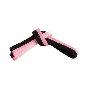 Pantalons de karaté et uniformes d'arts martiaux pour adultes en gros avec ceintures de BJJ, 100% coton respirant, séchage rapide, logo frontal - Product Image 3