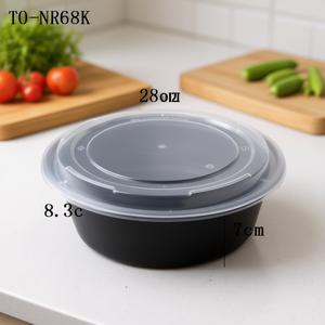 Contenitore Rotondo per Alimenti in PP da 68oz, Resistente e Adatto al Microonde - Product Image 3