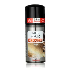 Страстный спрей для волос retouch 100 мл, белый консилер для волос, мгновенная краска, спрей для белых светлых волос