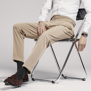 Pantalon de tailleur personnalisé <span class=keywords><strong>Napoles</strong></span> pour hommes Version italienne Pantalon de smoking taille haute Pantalon Pour Hommes Pantalon formel pour hommes - Product Image 2