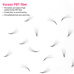 Promade Matte Fans Various Thickness <b>Glue</b> Bonded Narrow 20d .03 Promade Fans Time Saving Wholesale <b>Lash</b> <b>Extension</b> Vendors - Product Image 3