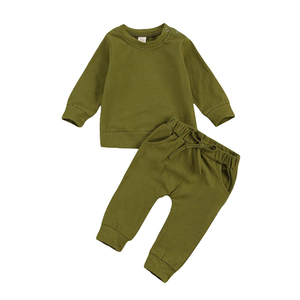 Personalizado de alta calidad con capucha niños pulóver niños al por mayor Otoño Invierno niños ropa de color sólido - Product Image 2