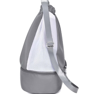 Bolsa de bicicleta con cordón ecológica personalizada Bolsa de deporte sostenible con bajo MOQ con material respetuoso con el medio ambiente - Product Image 3