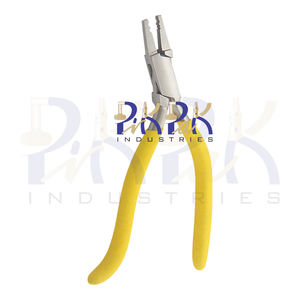 Pince à sertir Standard 150mm mâchoires droites avec ressort et poignées de pistolet poignées en mousse mate boîte à joints bijoux pince à sertir perle et fil - Product Image 3