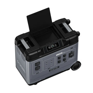For New 5120Wh Large Capacity Solar Generator <b>Portable</b> Power Station P5000 Pro With 2X400W Solar Panel, 5x3600W <b>AC</b> Output 6000W - Product Image 4