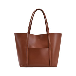 Sacs fourre-tout en cuir marron pour femmes de haute qualité entièrement personnalisés 100% en cuir véritable mode femmes sacs à main dames sac - Product Image 1