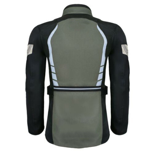 แจ็กเก็ตมอเตอร์ไซซ์สะท้อนแสงกันน้ำสำหรับการแข่งได้รับการรับรองจาก CE ขนาดใหญ่พิเศษ - Product Image 6