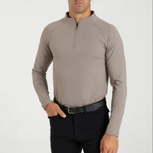 Camiseta de Manga Larga para Montar a Caballo, Personalizada para Hombre, Ligera, Elástica y Transpirable, Fabricante de Ropa Ecuestre - Product Image 1