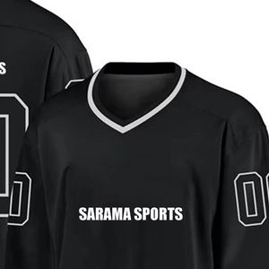 Camiseta de hockey sobre hielo con nombre de equipo personalizado camiseta de hockey sobre hielo con nombre de jugador ropa deportiva camiseta de hockey de color personalizada - Product Image 2