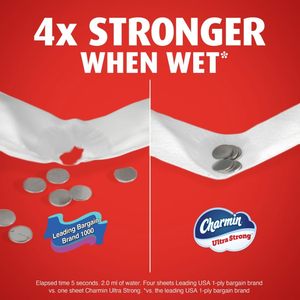 Papier toilette CharminUltra Strong 18 méga rouleaux, 220 feuilles par rouleau - Product Image 2