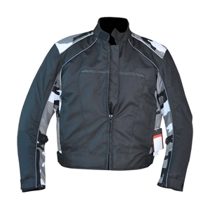 Veste de moto Cordura blindée grande taille pour homme, coupe-vent, imperméable, respirante et à séchage rapide. - Product Image 3