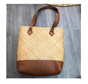 Vietnam manufacture wholesale factory direct price water hyacinth bag best handle items in summer holiday