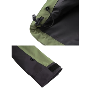 Chaqueta de esquí impermeable de diseño personalizado para hombre recién llegado con cremallera lateral Trajes de esquí de snowboard de bajo precio Chaqueta con capucha para la venta - Product Image 4