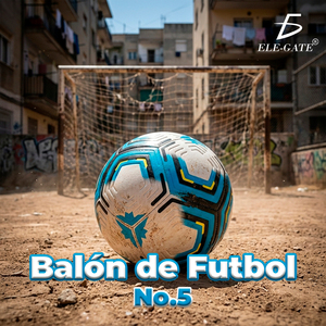 Balón de Fútbol Profesional No. Balón de Fútbol para la Copa Mundial, Cosido a Máquina y Termosellado, Hecho de Cuero y PVC - Product Image 6