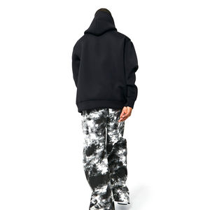 Sweat à capuche surdimensionné pour hommes avec manches longues 100% coton saison d'hiver Logo personnalisable Design - Product Image 2