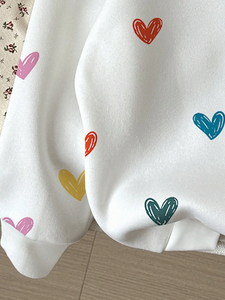 French Terry Plain Enfants Pull Bébé Outfit Enfants Hoodies Coton Bio Bébé Enfants Sweat À Capuche Vêtements - Product Image 4