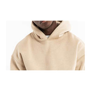 Sudadera con capucha de gimnasio de algodón 100% de gran tamaño personalizada al por mayor para hombre estilo informal sublimación Hit transferencia impresión patrón sólido con capucha - Product Image 2