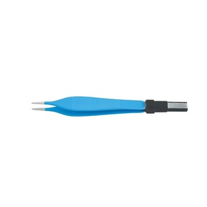 Pinces bipolaires européennes Adson de haute précision |   Pinces chirurgicales manuelles en acier inoxydable réutilisables pour chirurgie de précision et de détails fins - Product Image 2