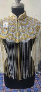 เลื่อมปักเลื่อมทรงตรงคอปกสวยงามสำหรับเทศกาลงานเฉลิมฉลองแนวเบอร์เลสก์แบบปัก - Product Image 5