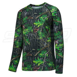 Men's Lightweight Knitted T-Shirt <b>Camouflage</b> 3D Printed Hunting Scene Digital Imaging for Outdoor Sports - Product Image 3