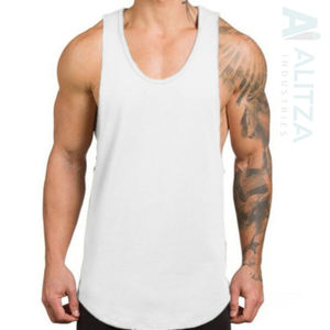 Fitness <b>Gym</b> Tank Tops Custom Made <b>Vests</b> Singlets China Supplier Customize Sports <b>Men</b> Sublimation Quantity Print Summer - Product Image 2