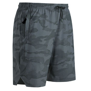 ผู้ชายกางเกงขาสั้น Drawstring พร้อมกระเป๋าผู้ชายกางเกงขาสั้นการฝึกอบรมยิมกีฬาเสื้อผ้าลําลองออกกําลังกายกางเกงขาสั้นวิ่งออกกําลังกาย - Product Image 4