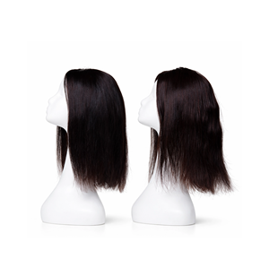 Silk-Based <b>Wig</b> hair Extensions Premium Quality 100% Human Hair <b>Wigs</b> For Women - Product Image 5