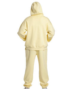 Ensemble sweat à capuche et survêtement de marque unisexe personnalisé en coton lourd avec couronne survêtement surdimensionné de taille XL pour l'hiver - Product Image 4