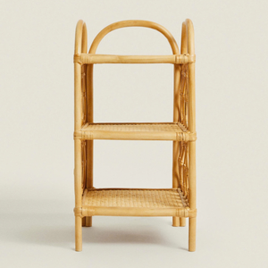 Estante de ratán 2024 superventas, estante de ratán Natural para niños, decoración de guardería de ratán para niños, decoración del hogar - Product Image 1