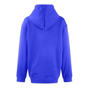 Sudadera Extra Grande con Diseño de Estampado Puff y Eslogan Personalizado de Nisar Sons Industry para Mujer, 100% Algodón Grueso, Azul Clásico, Sin Capucha - Product Image 2