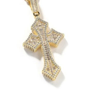 Pendentif personnalisé en argent sterling 925 avec diamant de laboratoire VVS glacé, bijoux de mariage vintage, numéro, nom, initiale, logo GIA - Product Image 1