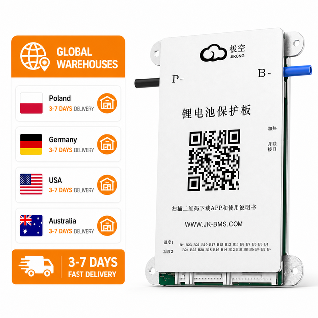 JIKONG JKBMS LI-ion Lifepo4 LTO  Active Balance BMS PCBA JK-BD6A20S8P 80A 0.6A 8S17S20S 24V48V72V Home Energy Storage