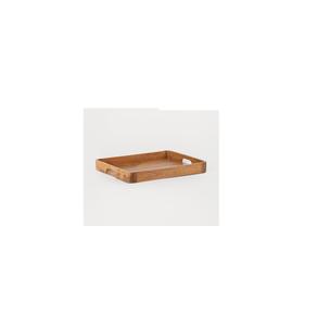 Meilleur plateau de service en bois d'acacia de finition Nouveau modèle en forme de rectangle pour la maison Cuisine Utilisation Stockage de plateau de fruits en bois - Product Image 3