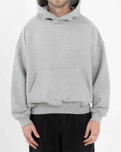 Sweat à capuche décontracté en coton 100% de haute qualité, style polaire d'hiver avec plusieurs couleurs pour impression gonflée, essentiel pour l'hiver - Product Image 1